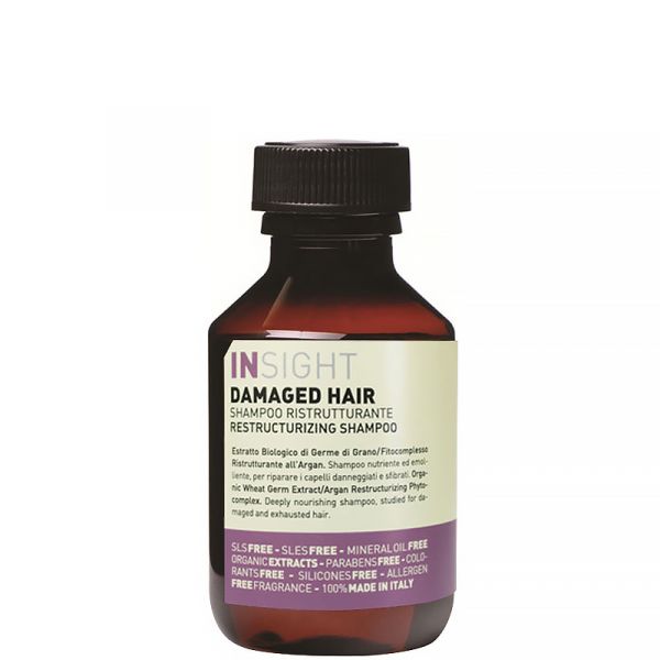 Shampoo for damaged hair "DAMAGED HAIR" INSIGHT 100 ml